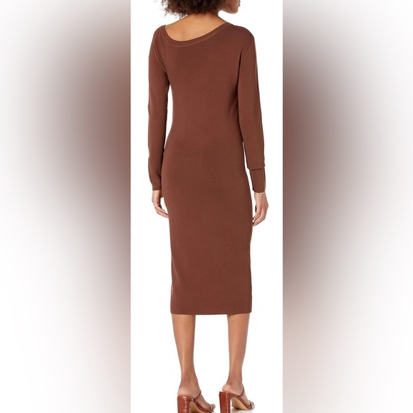 The Drop Giselle Dress in Chocolate Size XXL - Picture 2 of 8